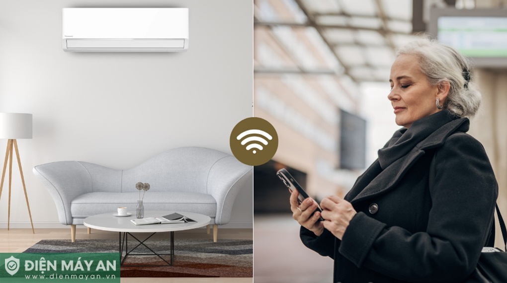 Điều hoà tích hợp kết nối WiFi